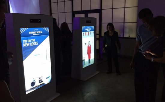 Delta Runway Reveal Interactive Mirror