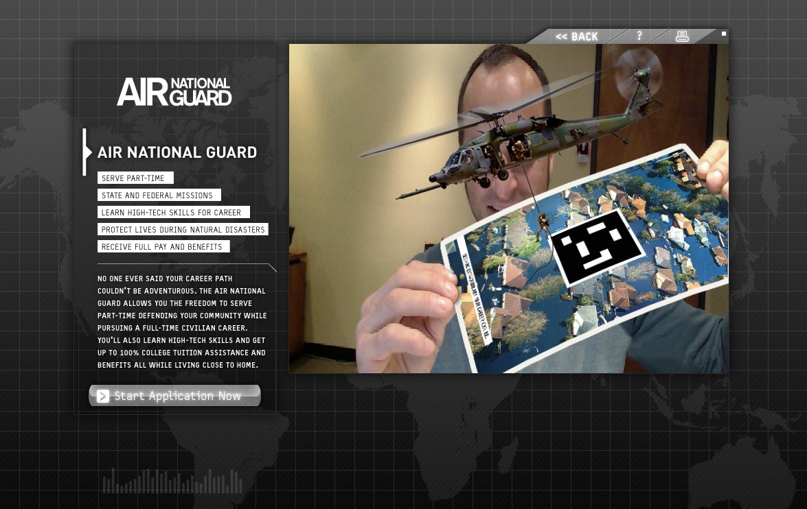 USAF Total Force Augmented Reality Direct Mail Campaign
