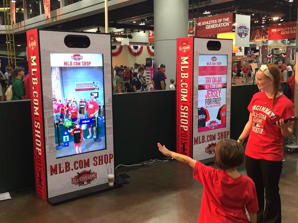 MLB.com Utilizes Virtual Mirrors To Promote All-Star Game Apparel