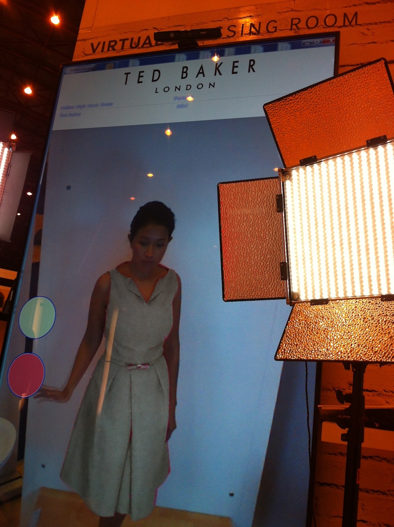 RBTE Samsung UK Fashion Zone - Virtual Dressing Room With Ted Baker