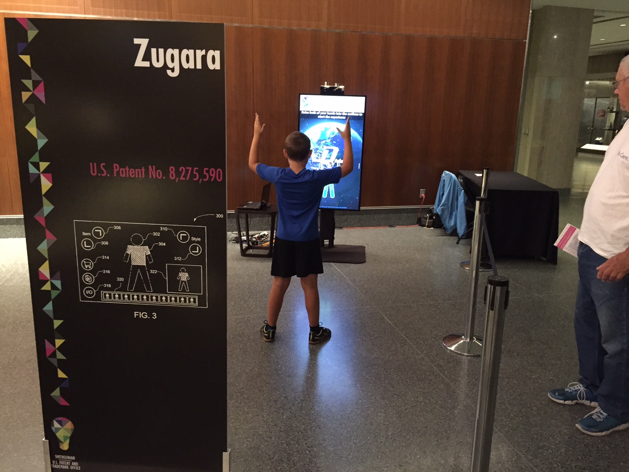 Zugara Augmented Reality Virtual Dressing Room Patent at Smithsonian