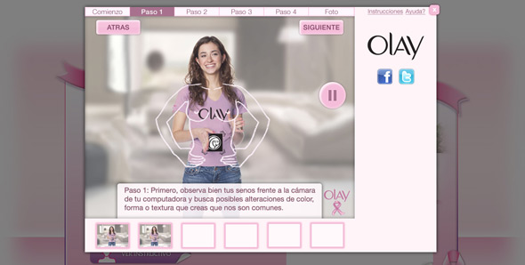 Olay AR Breast Cancer Exam - Augmented Reality T-Shirt